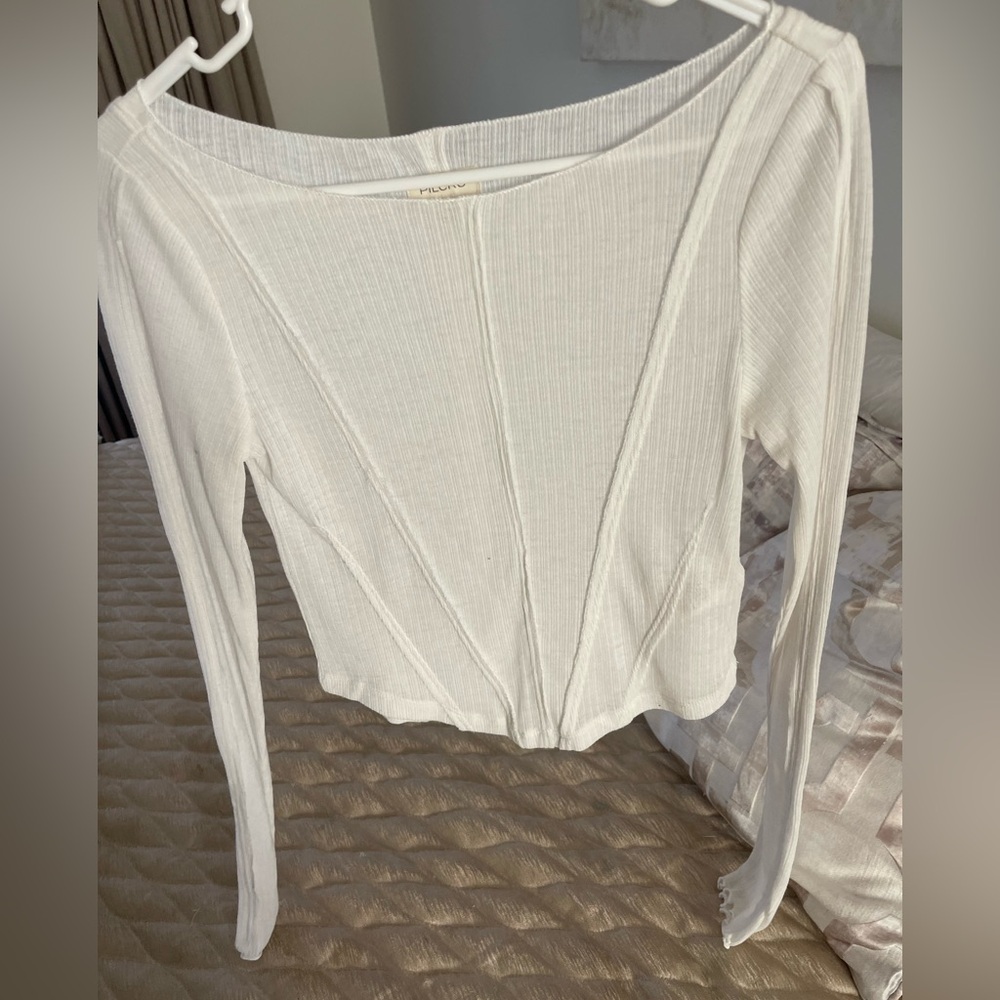 Pilcro Sheer Top